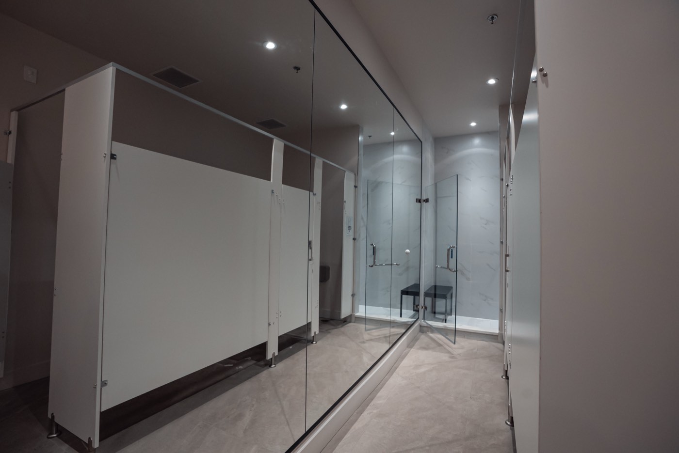 Fittopia Fitness Center change room